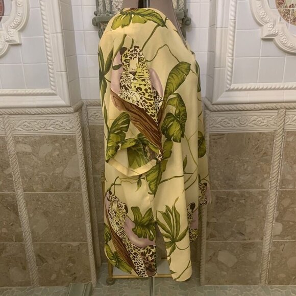 Borcellini. Size 24W. Duster Kimono Style. Short Sleeve. Lagenlook. B99 - Picture 5 of 8